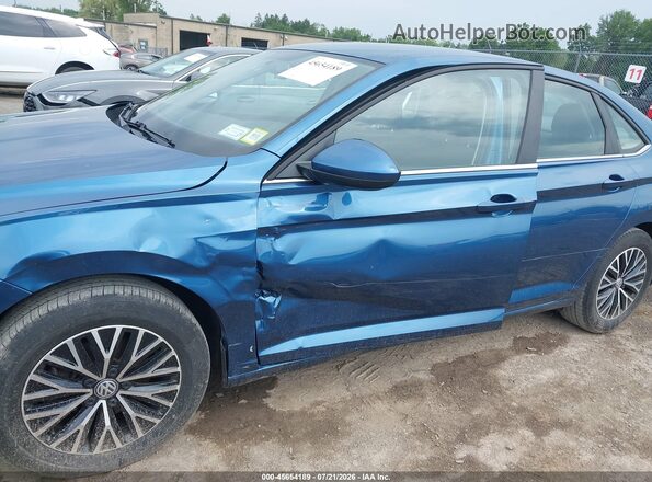 3VWC57BU5MM090270 2021 VOLKSWAGEN JETTA Blue Front view