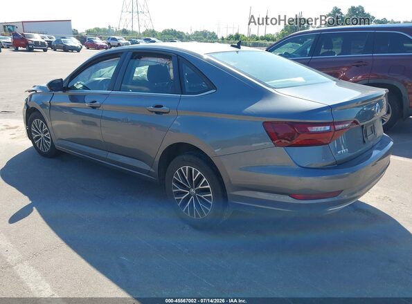 3VWC57BU5MM090446 2021 VOLKSWAGEN JETTA Gray Trasero izquierdo