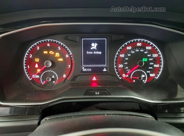 3VWC57BU5MM093802 2021 VOLKSWAGEN JETTA White Instrument cluster view