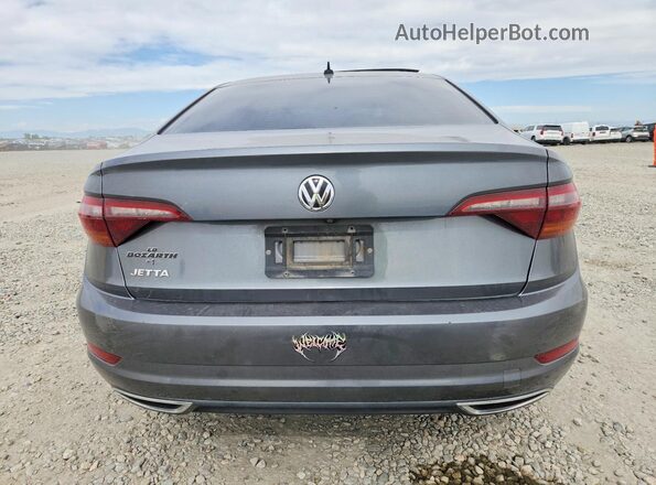 3VWC57BU6KM041415 2019 VOLKSWAGEN JETTA Gray Rear view
