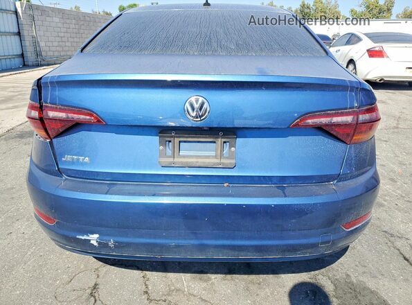 3VWC57BU6KM051104 2019 VOLKSWAGEN JETTA Синий Вид сзади