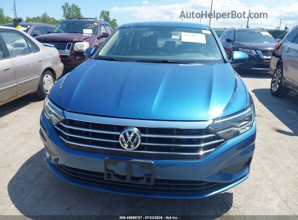 3VWC57BU6KM085978 2019 VOLKSWAGEN JETTA Blue Սարքավորումների վահանակի տեսք