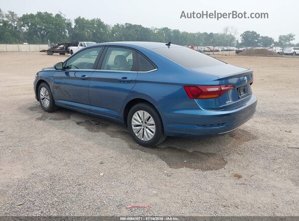 3VWC57BU6KM109759 2019 VOLKSWAGEN JETTA Синий Задняя левая четверть