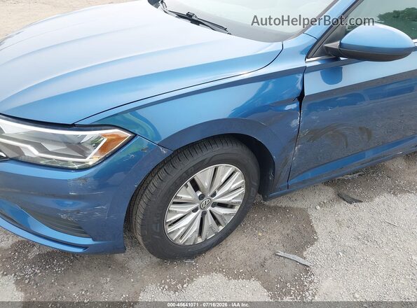 3VWC57BU6KM109759 2019 VOLKSWAGEN JETTA Синий Вид спереди