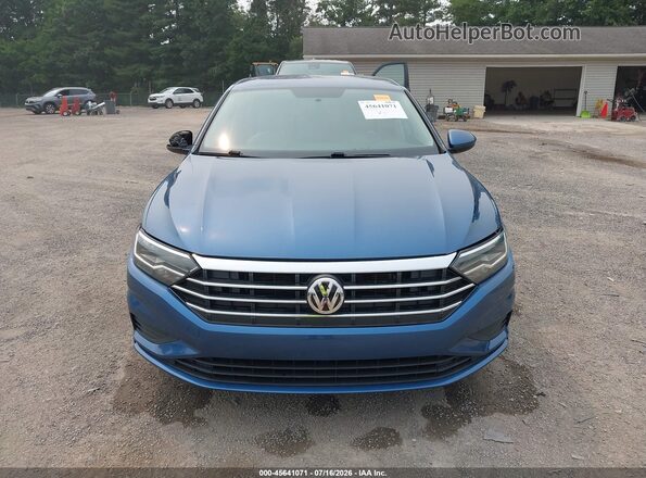 3VWC57BU6KM109759 2019 VOLKSWAGEN JETTA Синий Вид щитка приборов