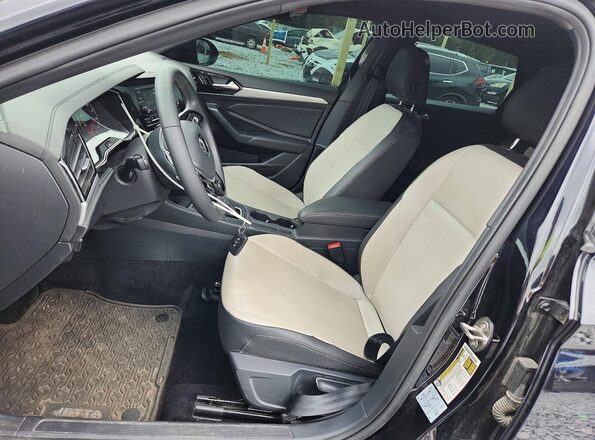 3VWC57BU6LM080457 2020 VOLKSWAGEN JETTA Black Front interior view