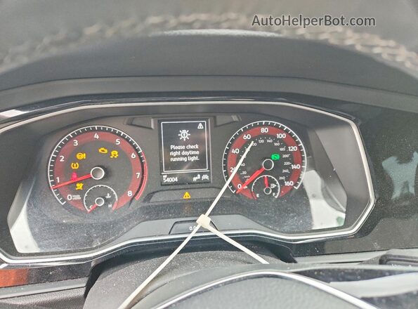 3VWC57BU6LM080457 2020 VOLKSWAGEN JETTA Black Instrument cluster view