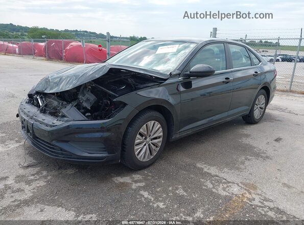 3VWC57BU6LM097663 2020 VOLKSWAGEN JETTA Black Vista tres cuartos delantera izquierda