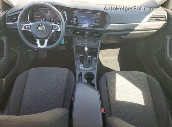 3VWC57BU7KM018287 2019 VOLKSWAGEN JETTA Белый Вид панели приборов