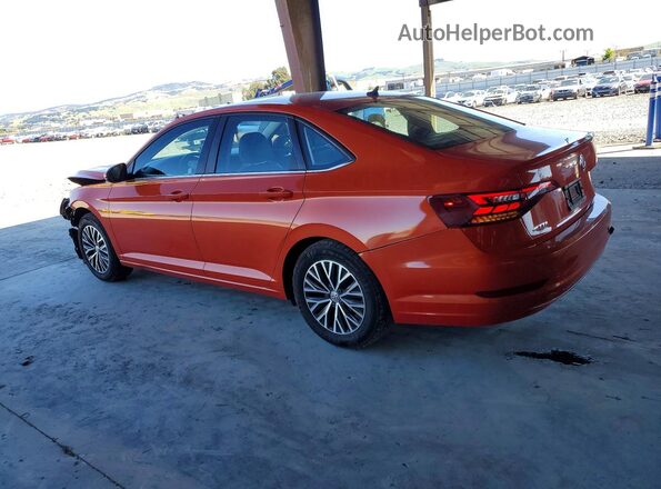 3VWC57BU7KM053993 2019 VOLKSWAGEN JETTA Оранжевый Задняя левая четверть