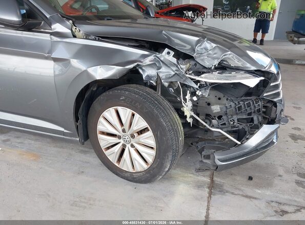 3VWC57BU7KM229733 2019 VOLKSWAGEN JETTA Gray Front view
