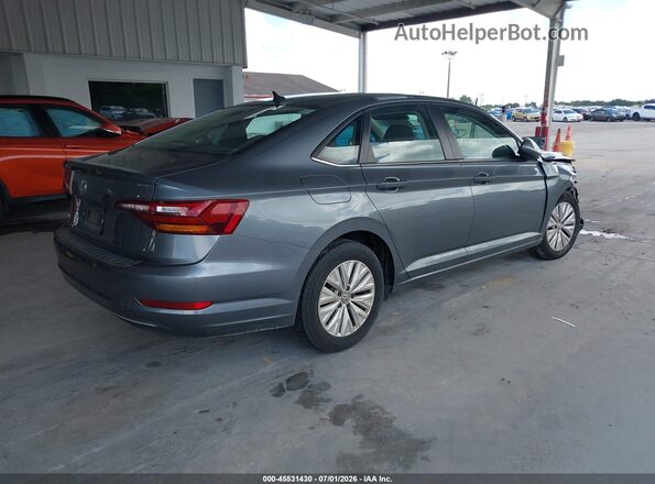 3VWC57BU7KM229733 2019 VOLKSWAGEN JETTA Gray Rear right