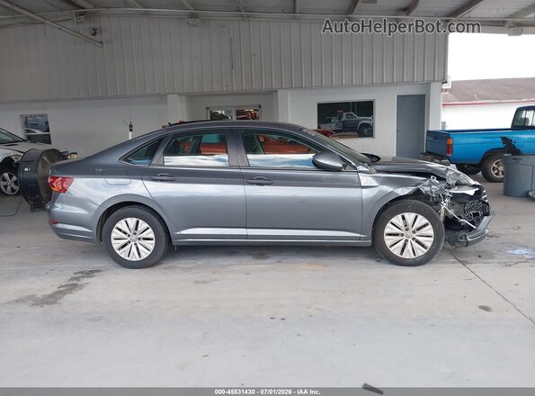 3VWC57BU7KM229733 2019 VOLKSWAGEN JETTA Gray Rear interior view