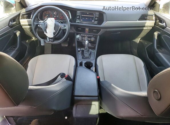 3VWC57BU7KM237153 2019 VOLKSWAGEN JETTA White Առջևի վահանակի տեսք