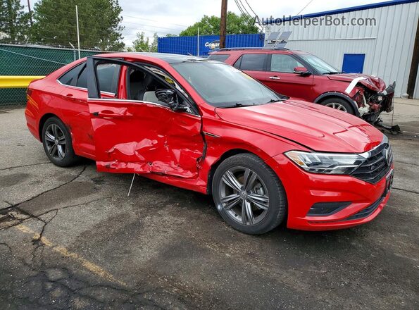 3VWC57BU7MM017448 2021 VOLKSWAGEN JETTA Red წინა მარჯვენა