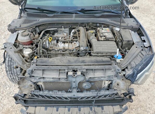 3VWC57BU7MM022312 2021 VOLKSWAGEN JETTA Silver Rear interior view