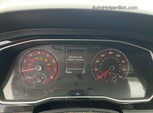 3VWC57BU7MM022312 2021 VOLKSWAGEN JETTA Silver Instrument cluster view