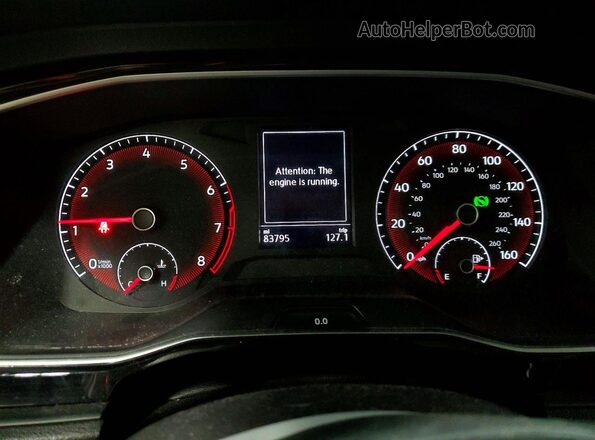 3VWC57BU7MM035755 2021 VOLKSWAGEN JETTA Gray Вид щитка приладів