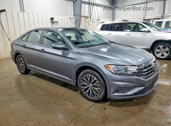 3VWC57BU7MM035755 2021 VOLKSWAGEN JETTA Gray Передня права чверть