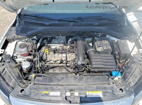 3VWC57BU7MM048649 2021 VOLKSWAGEN JETTA Белый Вид задней части салона