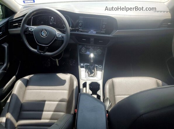3VWC57BU7MM048649 2021 VOLKSWAGEN JETTA Белый Вид панели приборов