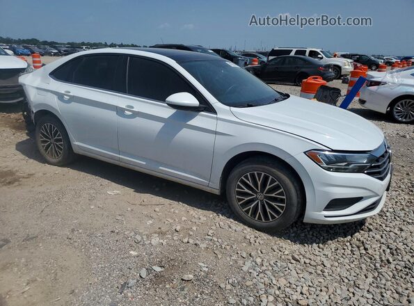 3VWC57BU7MM048649 2021 VOLKSWAGEN JETTA Белый Передняя правая четверть