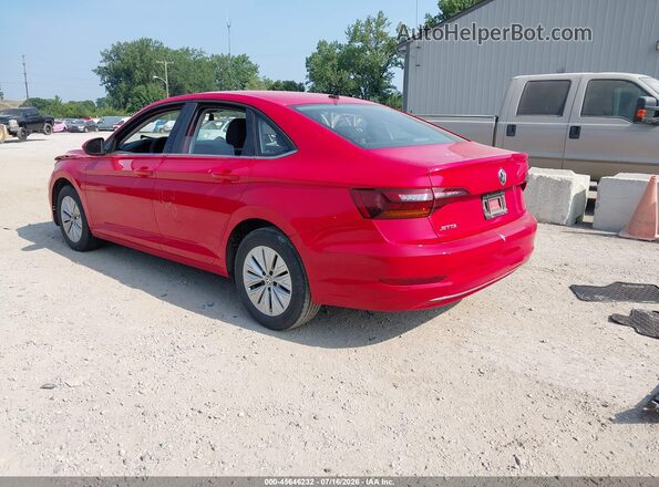 3VWC57BU8KM091135 2019 VOLKSWAGEN JETTA Red უკანა მარცხენა