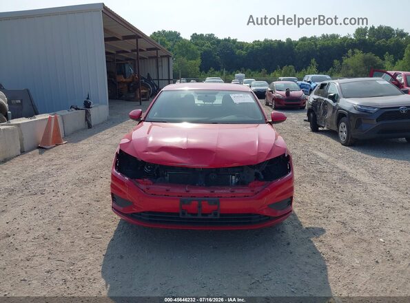 3VWC57BU8KM091135 2019 VOLKSWAGEN JETTA Red უკანა სალონის ხედი