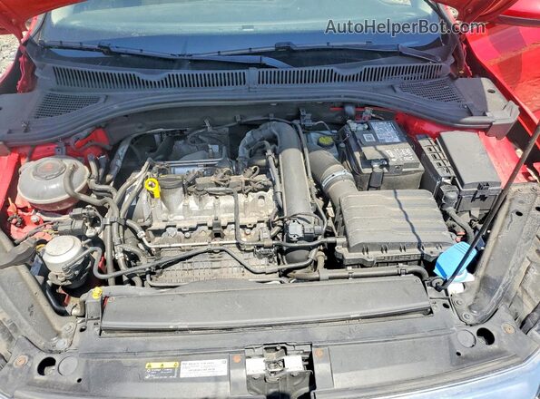 3VWC57BU8KM101260 2019 VOLKSWAGEN JETTA Red Widok wnętrza z tyłu