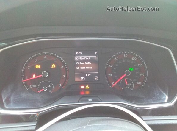 3VWC57BU8KM106961 2019 VOLKSWAGEN JETTA Charcoal Սարքավորումների վահանակի տեսք
