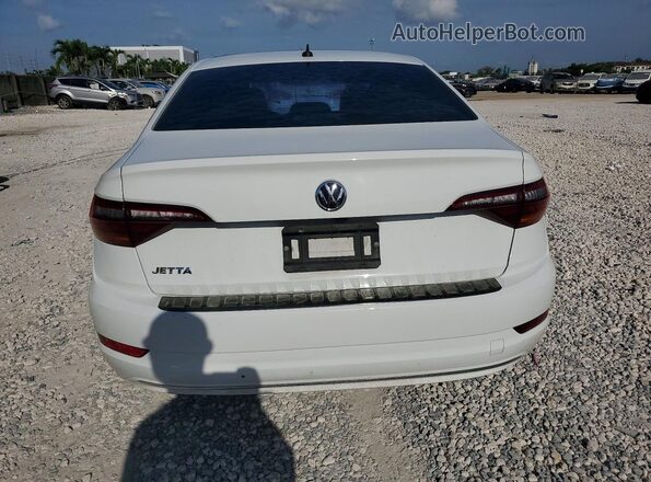 3VWC57BU8KM120455 2019 VOLKSWAGEN JETTA White უკანა ხედი