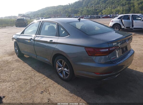 3VWC57BU8KM196113 2019 VOLKSWAGEN JETTA Gray Задня ліва чверть