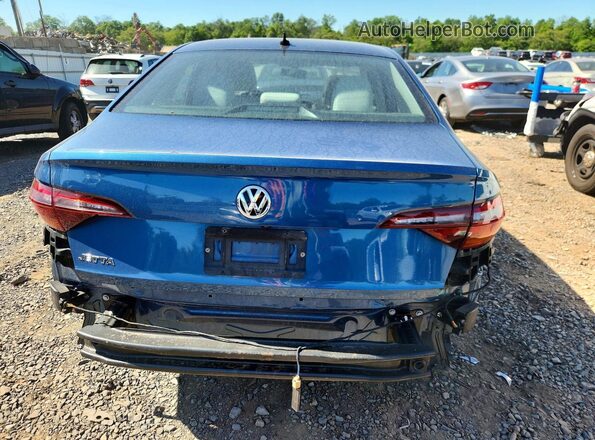 3VWC57BU8KM198170 2019 VOLKSWAGEN JETTA Синий Вид сзади