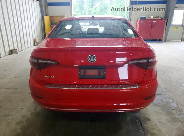 3VWC57BU8KM219874 2019 VOLKSWAGEN JETTA Red Rear view