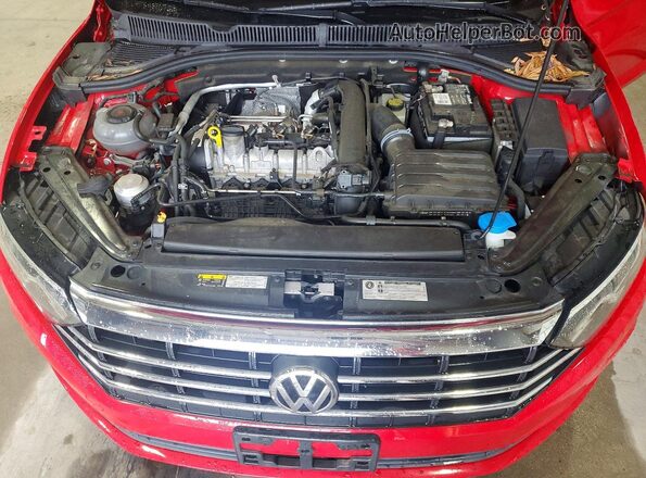 3VWC57BU8KM219874 2019 VOLKSWAGEN JETTA Red Rear interior view