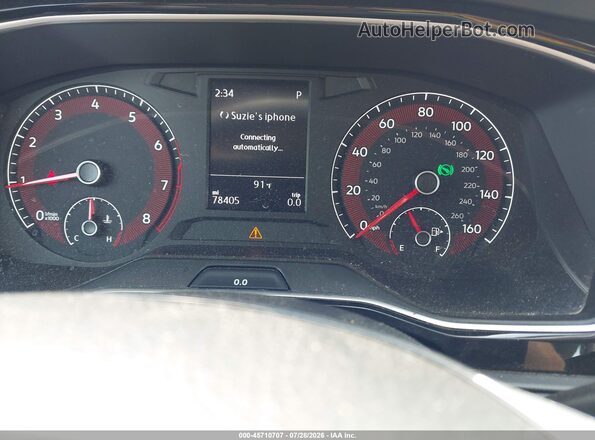 3VWC57BU8KM236092 2019 VOLKSWAGEN JETTA Black Հետևի նստատեղերի տեսք