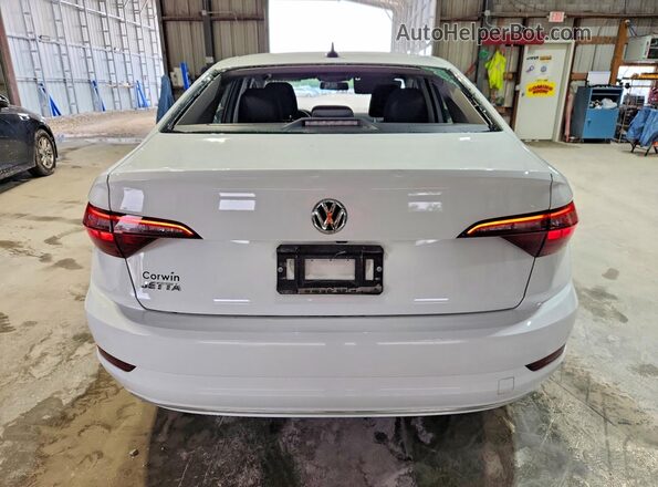 3VWC57BU8MM044898 2021 VOLKSWAGEN JETTA White Widok z tyłu