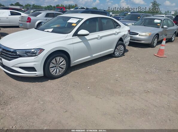 3VWC57BU9KM020641 2019 VOLKSWAGEN JETTA White Vista tres cuartos delantera izquierda