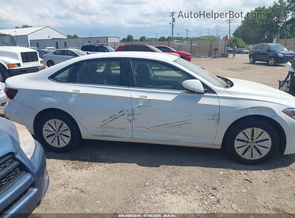 3VWC57BU9KM020641 2019 VOLKSWAGEN JETTA White Vista interior trasera