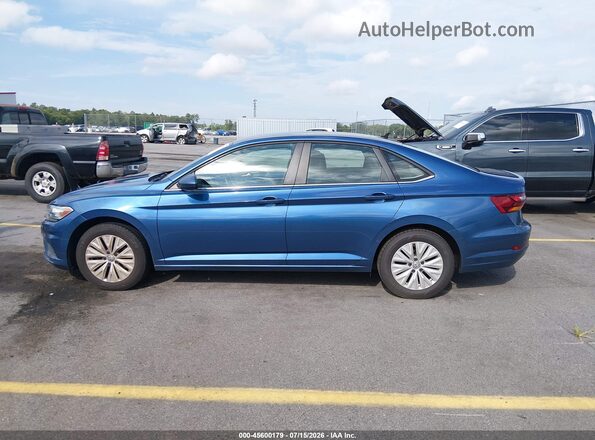 3VWC57BU9KM040372 2019 VOLKSWAGEN JETTA Синий Панорамный вид салона 360°