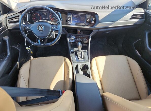3VWC57BU9KM063831 2019 VOLKSWAGEN JETTA White Vista del salpicadero
