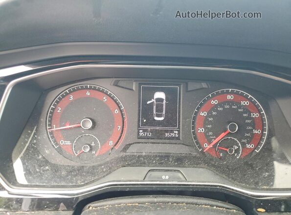 3VWC57BU9KM068432 2019 VOLKSWAGEN JETTA Белый Вид щитка приборов