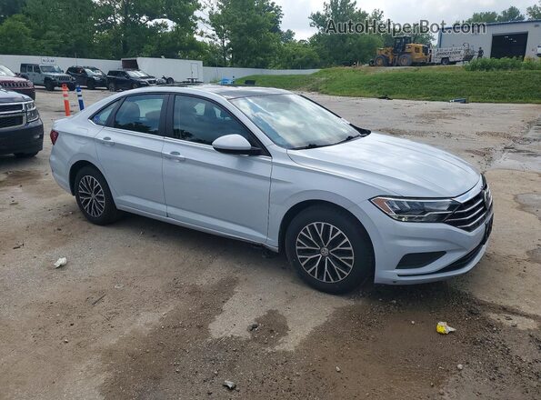 3VWC57BU9KM068432 2019 VOLKSWAGEN JETTA Белый Передняя правая четверть