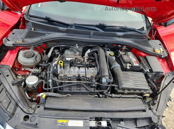 3VWC57BU9KM107049 2019 VOLKSWAGEN JETTA Красный Вид задней части салона