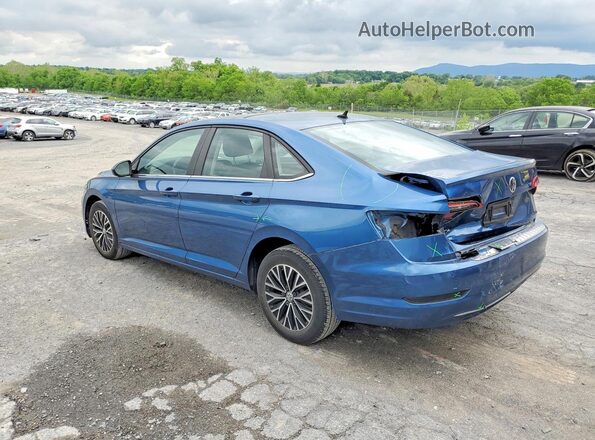 3VWC57BU9KM121971 2019 VOLKSWAGEN JETTA Blue Tył lewy