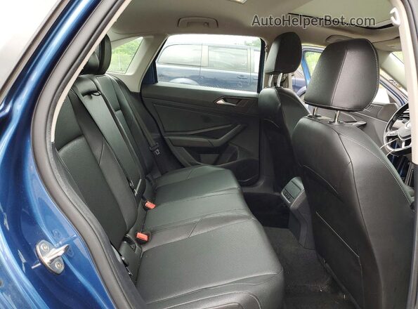 3VWC57BU9KM121971 2019 VOLKSWAGEN JETTA Blue Widok tylnych siedzeń
