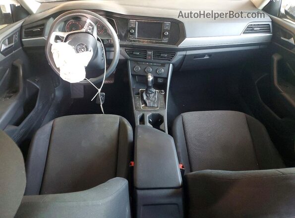 3VWC57BU9KM170703 2019 VOLKSWAGEN JETTA Black წინა პანელის ხედი