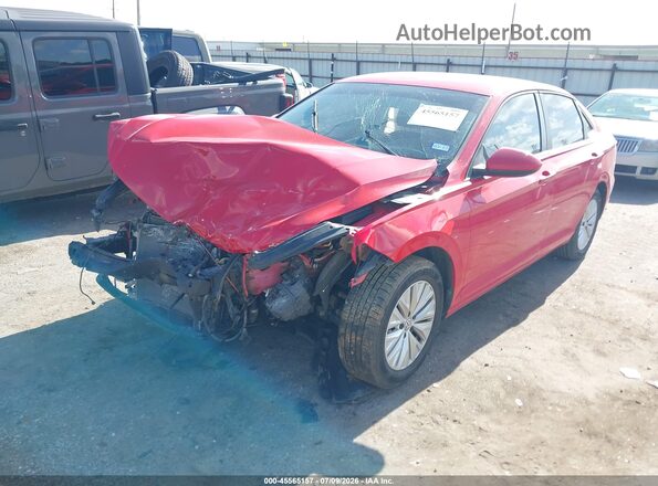 3VWC57BU9KM241561 2019 VOLKSWAGEN JETTA Red Передня ліва чверть