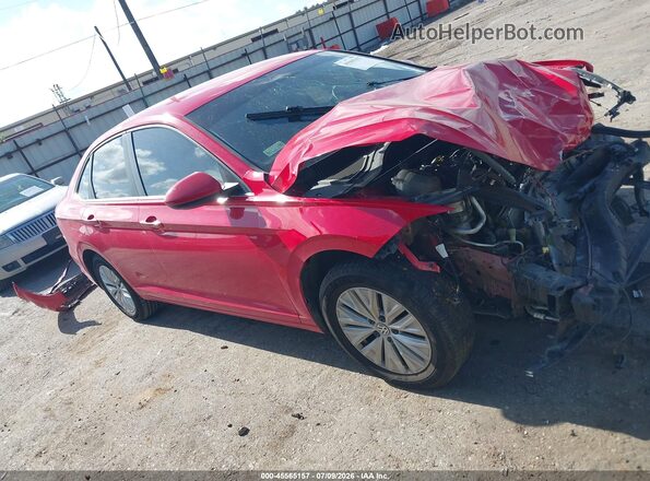 3VWC57BU9KM241561 2019 VOLKSWAGEN JETTA Red Вид щитка приладів