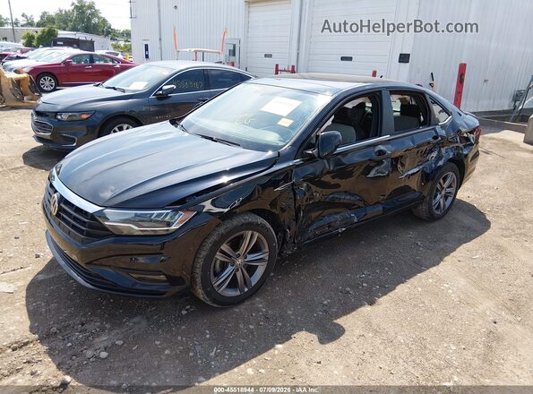 3VWC57BU9KM258764 2019 VOLKSWAGEN JETTA Gray Առջևի ձախ երեք քառորդ տեսարան